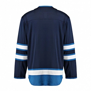 Winnipeg Jets Blank Hockey Jerseys Home E079