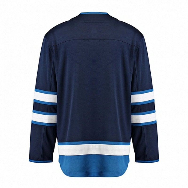 Winnipeg Jets Blank Hockey Jerseys Home E079