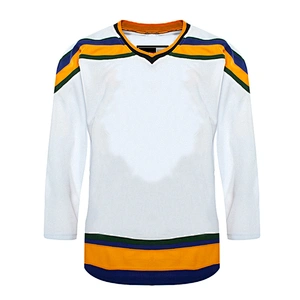 Mighty Ducks Blank Hockey Jerseys Away E086