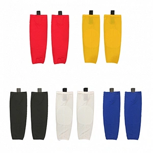Solid Color Hockey Socks Black XW062