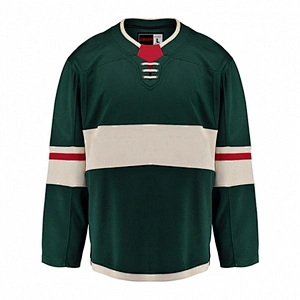 Minnesota Wild  Blank Hockey Jerseys Home E041