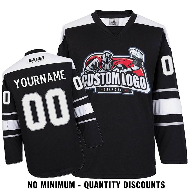 Custom Your Hockey Jerseys (Any Logo Any Number Any Name) Los Angeles Kings Black ECL01