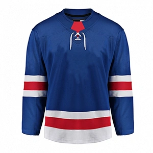 New York Rangers Blank Hockey Jerseys Home E045
