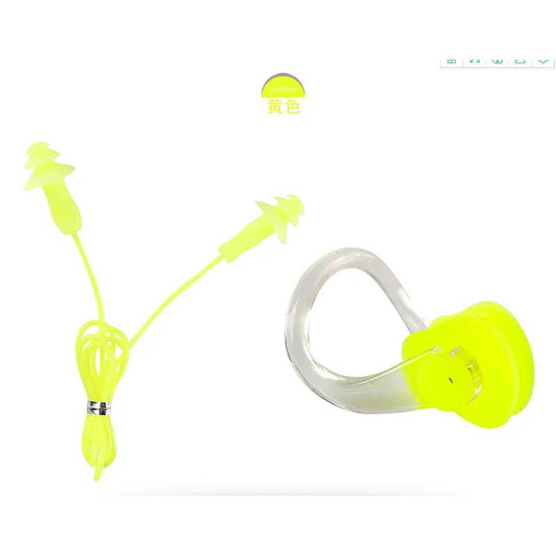 W40 earplugs and nose clip set