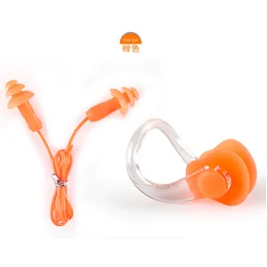 W40 earplugs and nose clip set