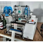 manual round bottle label machine be ready to pack