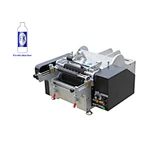 semi automatic wet glue labeling machine video show