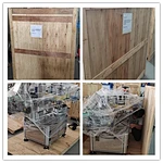 Two sets sticker labeling machine shipment