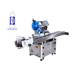 Welcome customer visit our labeling machine factory