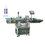 PET hand wash bottle labeling machine video show