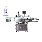Round Bottle Labeling Machine For Facial Cleanser Bottle