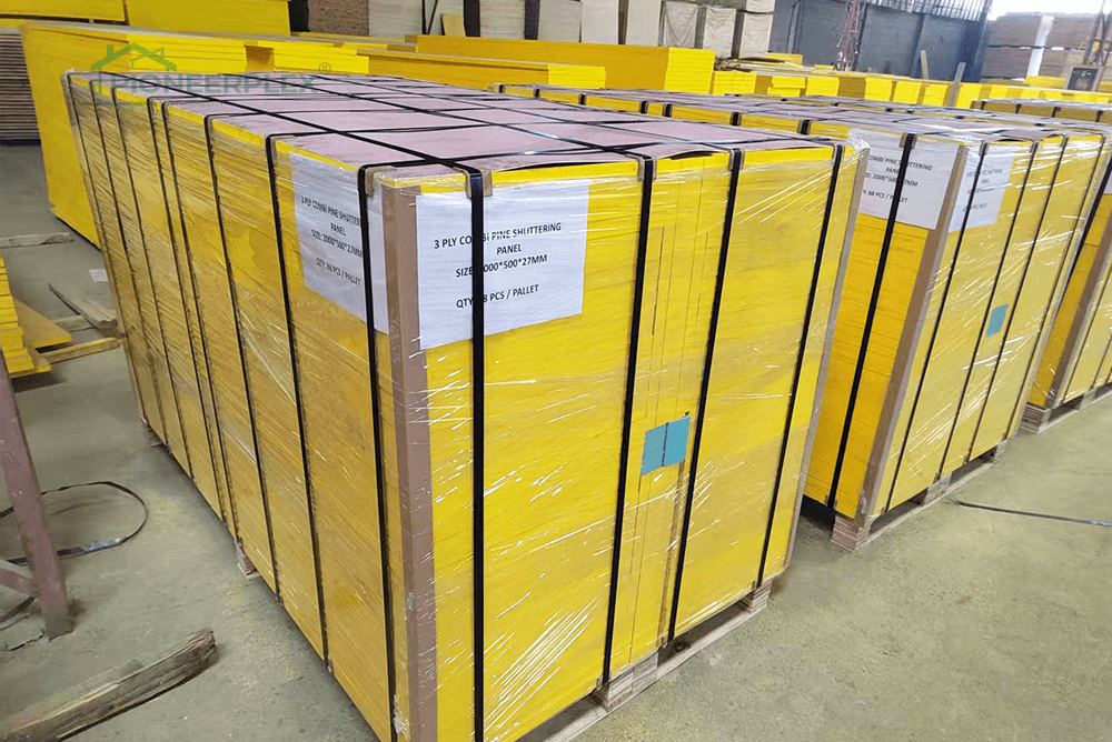 3 PLY COMBI PINE SHUTTERING PANEL package