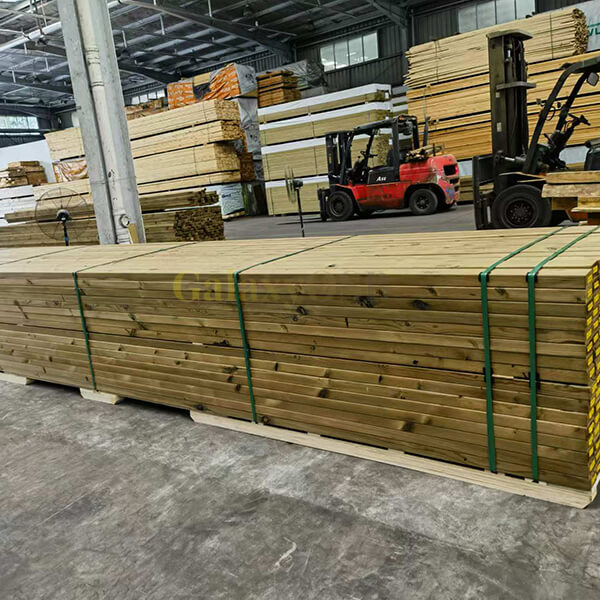 treated timber ply