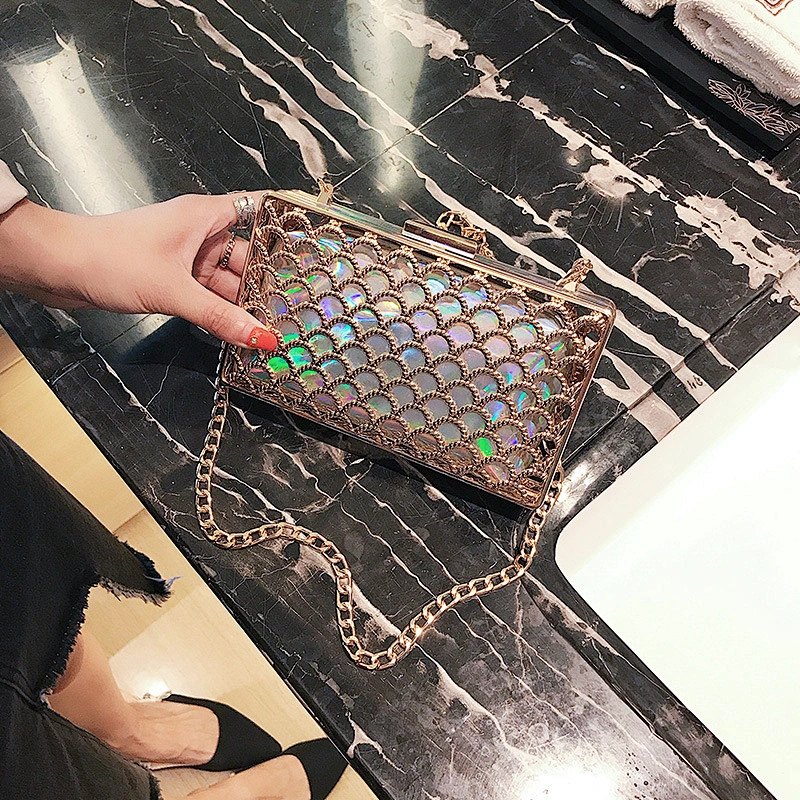 Latest Brand Design Luxury Hollow Genuine Leather Fashion Shoulder Bag