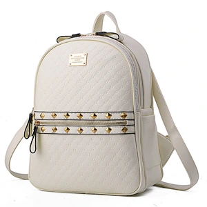 2019 New Product Fashion Trend Women Leather Backpack Bags