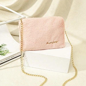Plush Pink Girls Cute Gift Bags Wholesale Personalised Shoulder Gift Bag