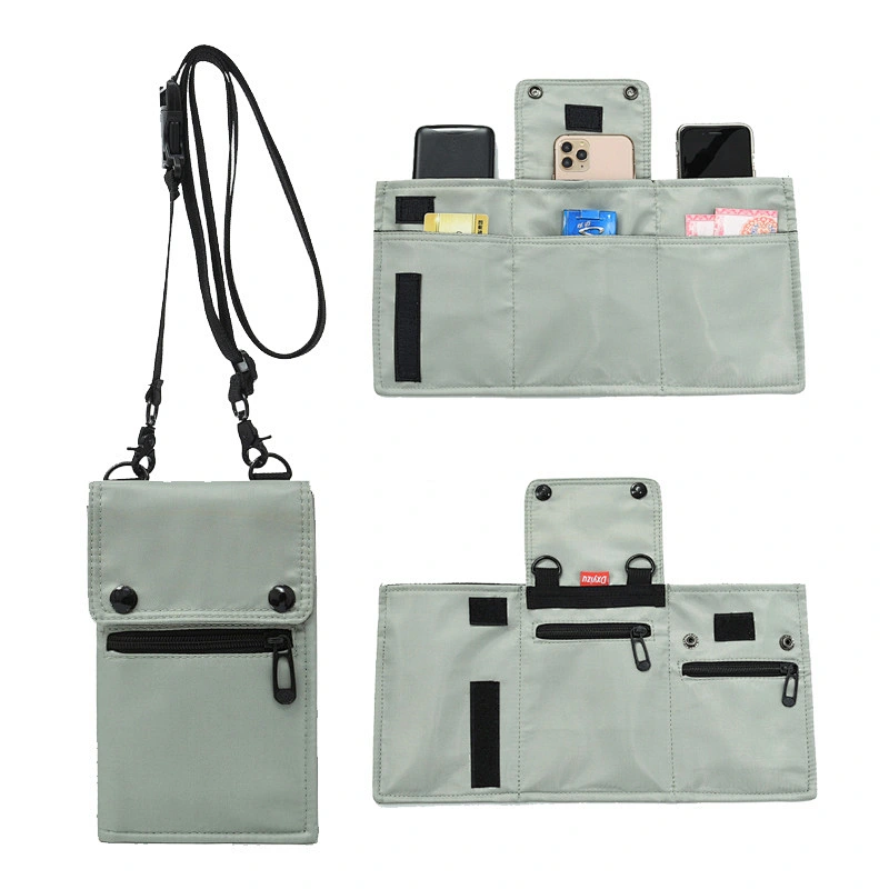Fashion waterproof cell phone crossbody bag wallet mobile phone bags cases
