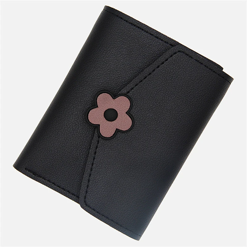 Female Purse Small Card Holder Leather Women Wallet