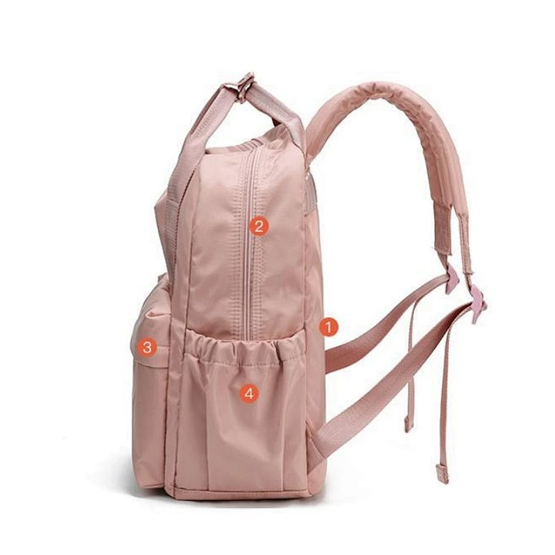 High Quality Daily Student Bags Simple Waterproof School Backpack For Girls