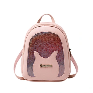 New Style Minimalist Transparent Jelly Color PVC Double Shoulder Backpack Mini Waterproof Portable Girls Backpack
