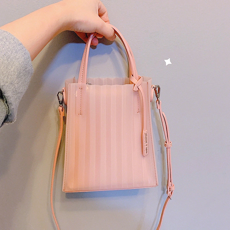 New Arrival Quality Crossbody Daily Use Shoulder Bag Small Transparent Plastic Bags OEM Women Clear Handbags