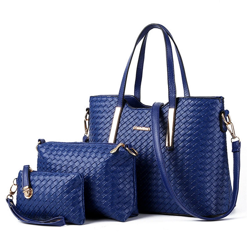 Wholesale High End Designer Fancy Ladies Leather Handbag Sets
