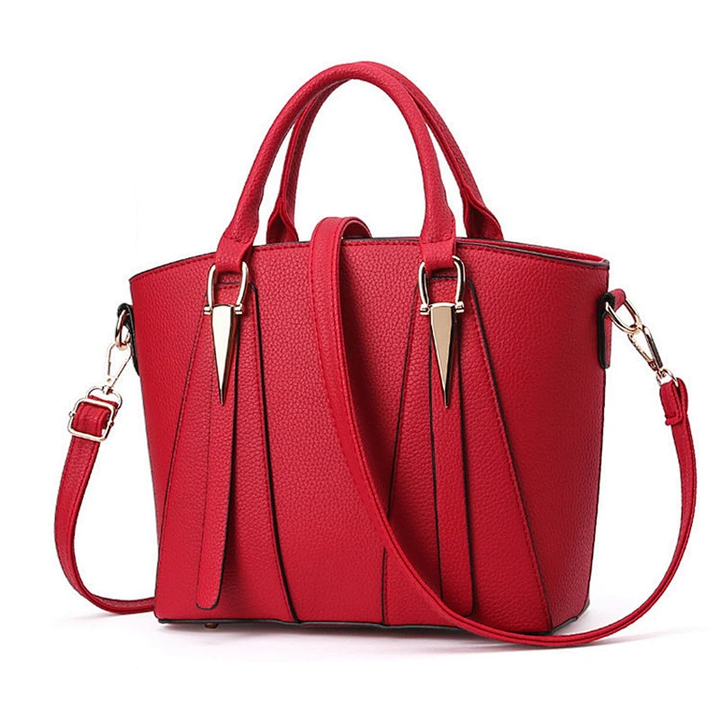 Factory Wholesale Custom Pu Leather Women Handbag Fashion Lady Shoulder Bag