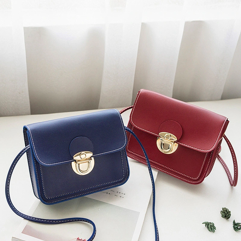 Fashion Newest Design Women Crossbody Bag Shoulder Pu Leather Messenger Bag Lady Handbag
