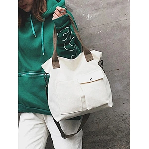 Factory Wholesale Custom canvas Women Handbag Fashion Lady Shoulder Bag Hot selling winter handbag Tote