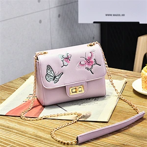 2019 Hign quality ladies pu crossbody bag leather women shoulder bag