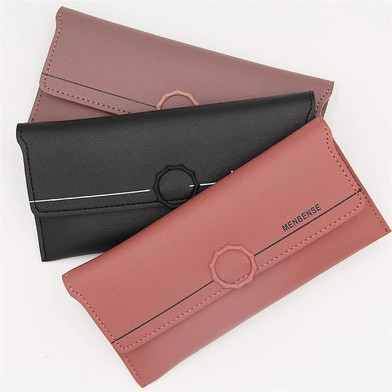 New Genuine Leather Women Wallet, Fashionable Leather Girl Wallet