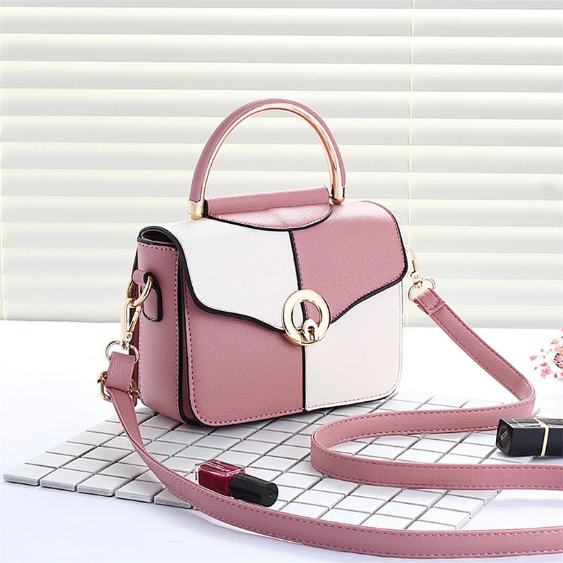 Fashion newest bags women handbags tote pu leather bag