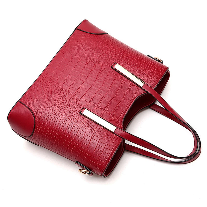 Fashion Women Tote Handbags Single Shoulder Bag Ladies Genuine Leather Bag