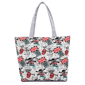 Wholesale Shoulder Promotional Women Custom Print Canvas Tote Bag