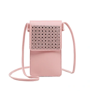 Wholesale small shoulder bag ladies Cell Phone Purse Wallet crossbody cell phone bag