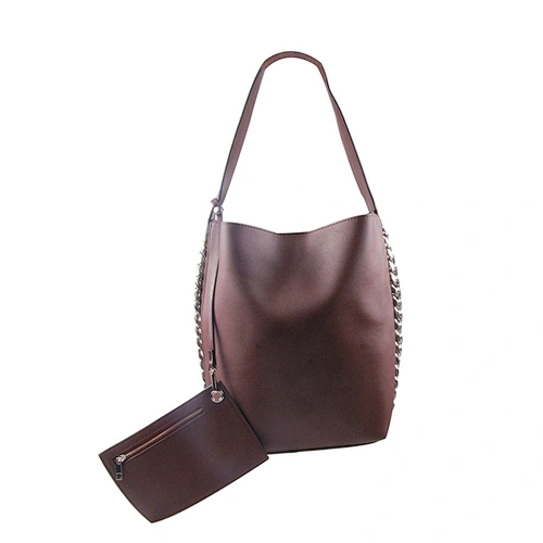 Wholesale Custom 2In1 PU Leather Fashion Designer Woman Handbag