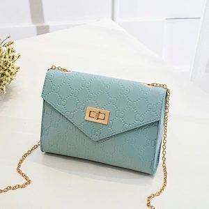 Cheap Price Lady Fashion Mini Messenger Bag Small Pu Leather Chain Shoulder Bag