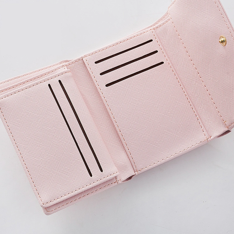 Wholesale alibaba new arrival high quality purse wallets for women fashionable 3 fold wallet