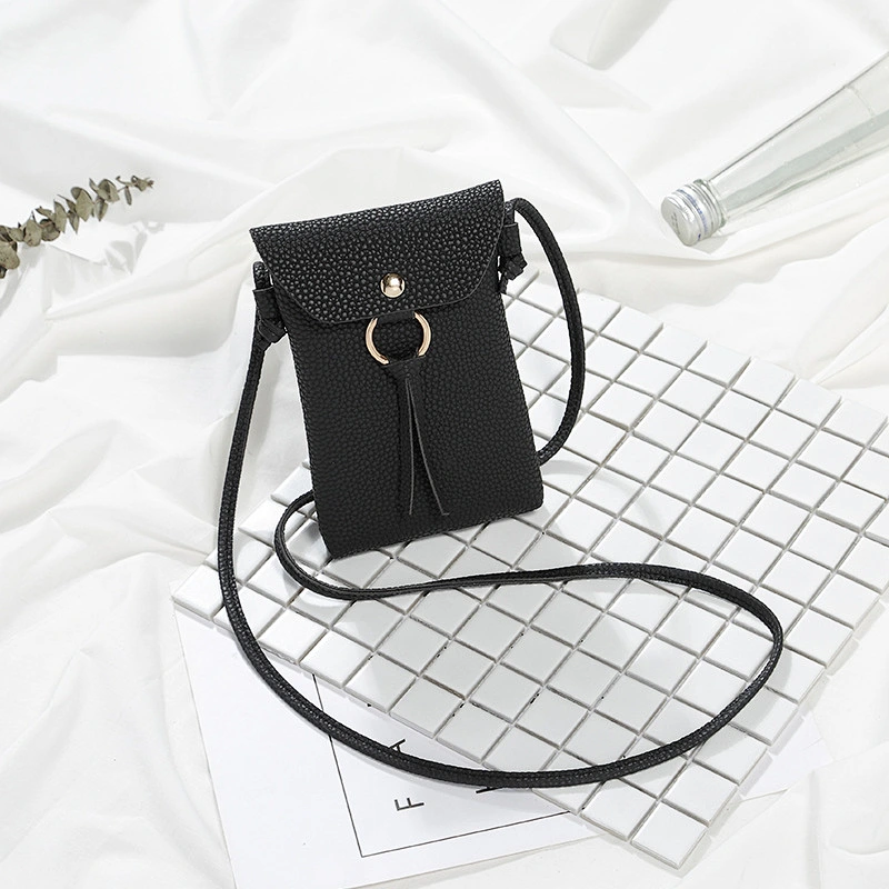 2020 New Autumn Mini Tassel Bag One-Shoulder All-Match Messenger Mobile Phone Bag Coin Purse Female