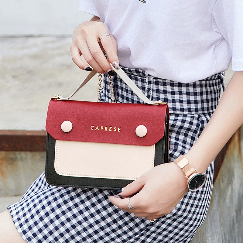 Fashion New Summer 2020 All-Match Messenger Bag Trendy Korean Chain Portable Small Square Bag
