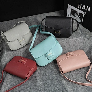 Autumn Winter Bag Women 2021 New Korean Female Bag Ins Retro Bronzing Shoulder Messenger Small Square Crossbody Bag