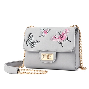 2019 Hign quality ladies pu crossbody bag leather women shoulder bag