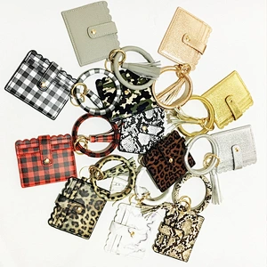 Leather Wristlet Wallet Wholesale Monogram Personalized Snakeskin Credit Card Wallet