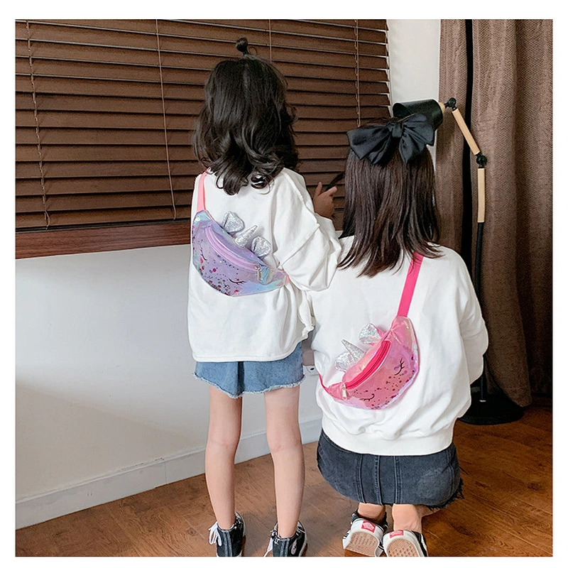 New fashion cartoon small bag 2020 spring children's backpack diagonal waist bag parent-child cute outdoor backpack