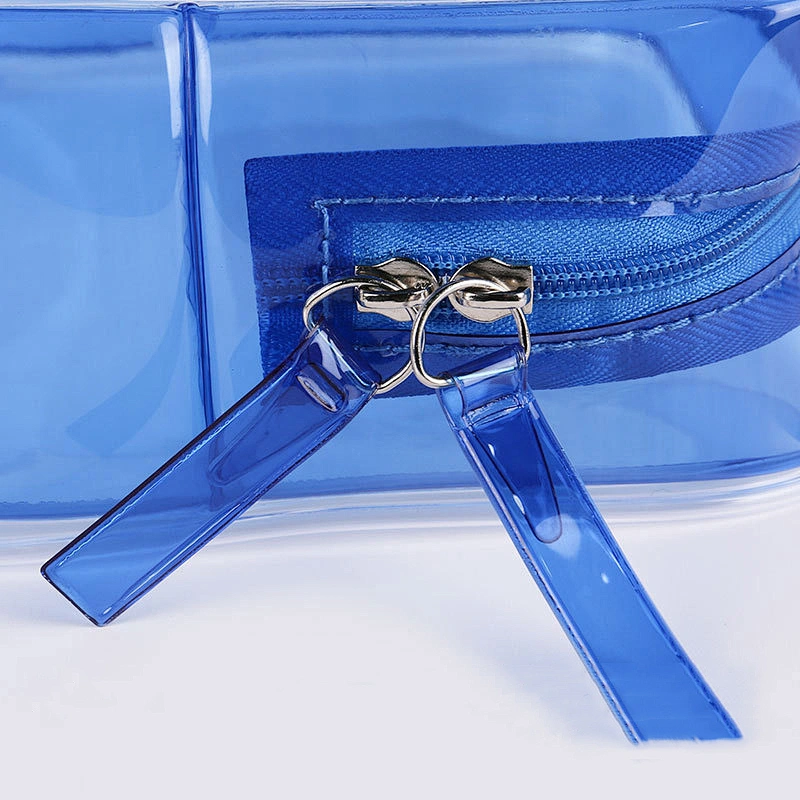 Pvc Cosmetic Bag Transparent Waterproof 2020 New Large-Capacity Portable Travel Separate Packaging Wash Storage Bag