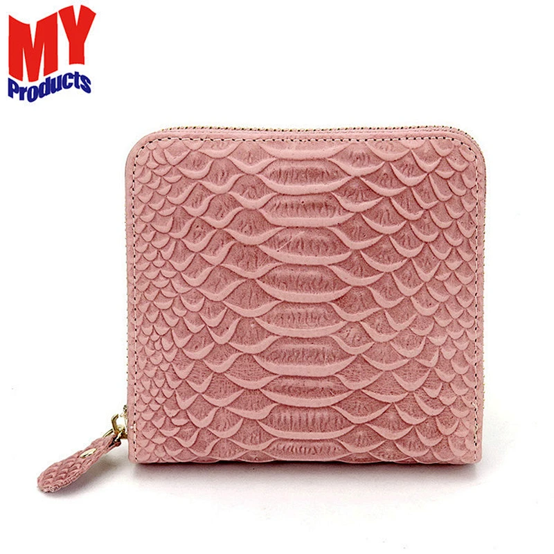 Cheap Promotional cute mini wallet fashion PU Leather women short wallet minimalist wallet