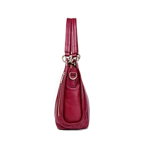 Wholesale fashion genuine leather tote bag women travel large capacity shoulder handbags