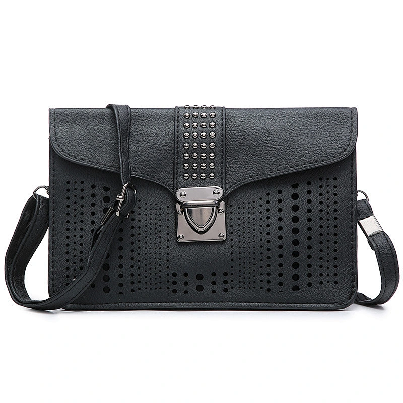 2020 Hot Sale Fashion Hollow Out Small Size Portable Ladies Messenger Bag For Carrying Mobile Phone And Cosmetic