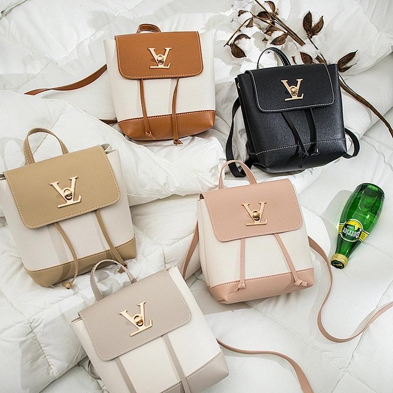 High Quality Leather Handbags Fashion PU Girl Backpacks Affordable Cute Wild Female 3 IN 1 Crossbody Bag