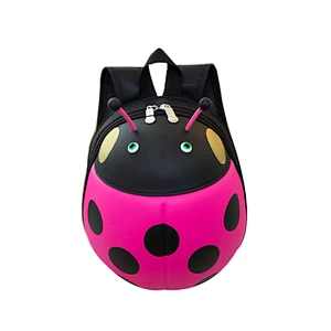 2019 New Fashion Ladybug Children Backpack Kids Toddler Hard Shell School Backpack